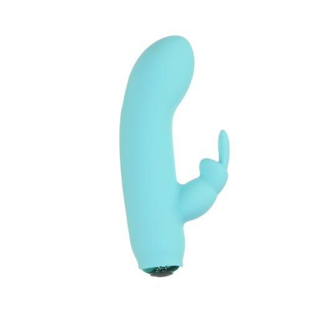 Power Bullet Rabbit Vibrator - 4 Inch Teal