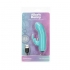 Power Bullet Rabbit Vibrator - 4 Inch Teal