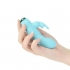 Power Bullet Rabbit Vibrator - 4 Inch Teal