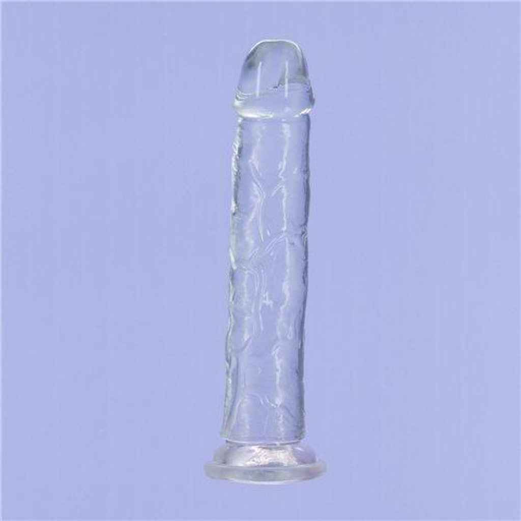 Addiction Crystal 9 Vertical Dong - Transparent Pleasure