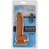 Addiction 100% Silicone Steven 7.5in Dildo - Caramel Tan