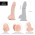 Addiction Brad 7.5-Inch Realistic Dildo - Beige