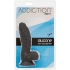 Addiction Ben 7 Inches Dildo - Black