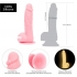 Addiction Brandon 7.5 inches Pink Glow In The Dark Dildo