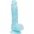 Addiction Luke 7.5 inches Blue Glow In The Dark Dildo