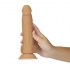 Naked Addiction 8in Dual Density Dildo - Caramel Nude