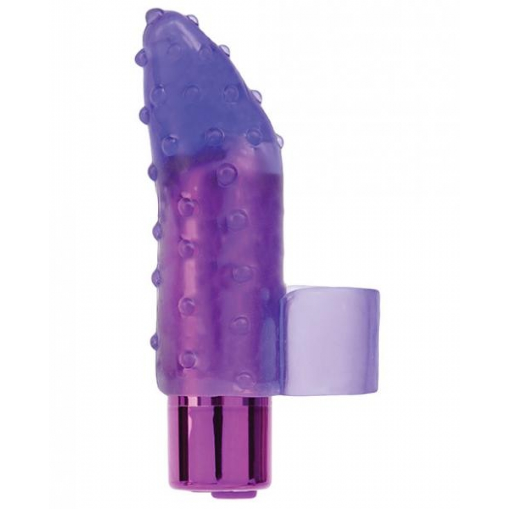 Rechargeable Frisky Finger Massager - Powerful Purple