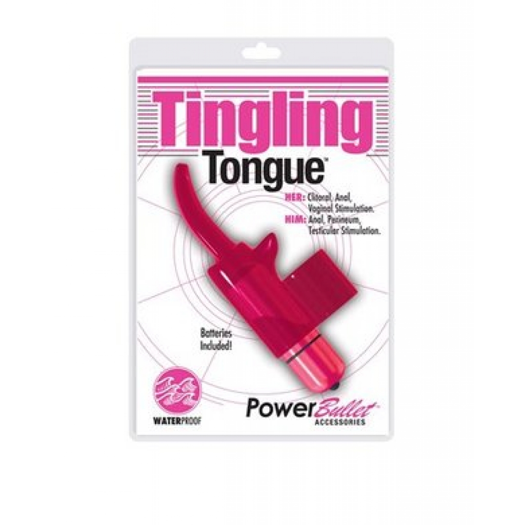 Tingling Tongue Vibrator - Pink