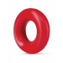 Stay Hard Donut Rings - Red Pack of 2 for Enhanced Performance