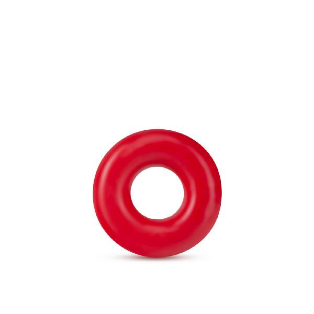 Stay Hard Donut Rings Red Oversized One Size Fits Most