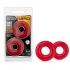 Stay Hard Donut Rings Red Oversized One Size Fits Most