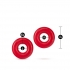 Stay Hard Donut Rings Red Oversized One Size Fits Most