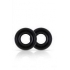 Donut Rings Oversized - Black