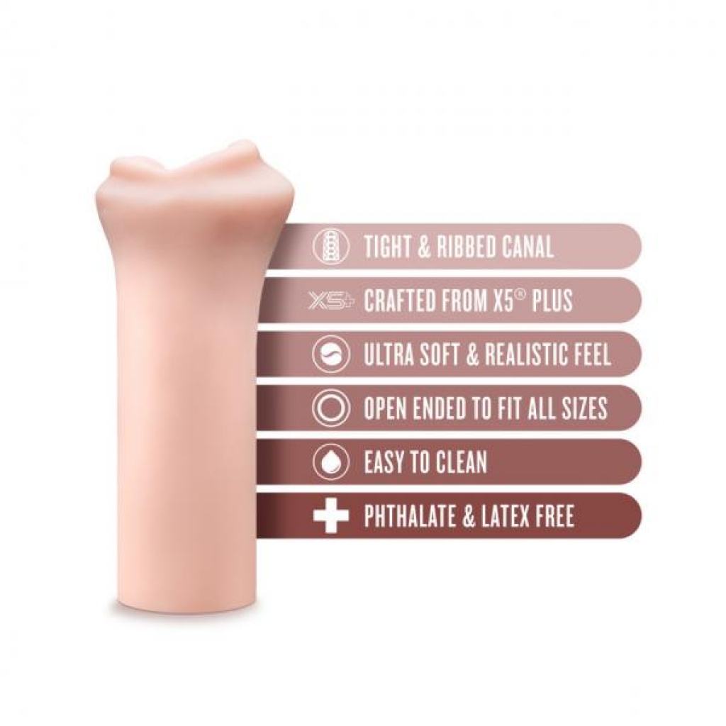 Enlust Candi Beige Mouth Stroker