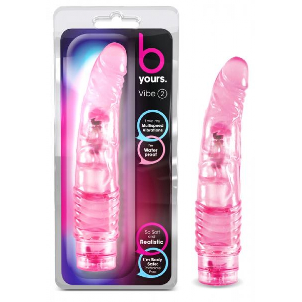 Realistic Vibrator - Cock Vibe #2 Pink