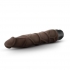 Dr Skin Cock Vibe 1 Chocolate Brown Realistic Dildo