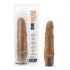 Dr. Skin Cock Vibe 3 Vibrating Dildo - Mocha Tan Brown