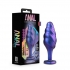 Anal Adventures Matrix Bumped Bling Plug Sapphire Blue