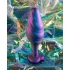 Anal Adventures Matrix Bumped Bling Plug Sapphire Blue