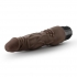 Dr Skin Cock Vibe 4 - Chocolate Brown Vibrating Dildo