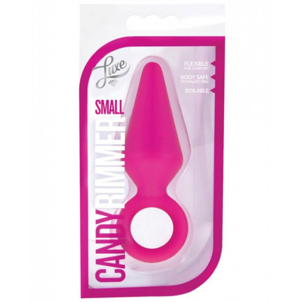 Candy Rimmer Small Fuchsia Butt Plug - Beginner-Friendly Design