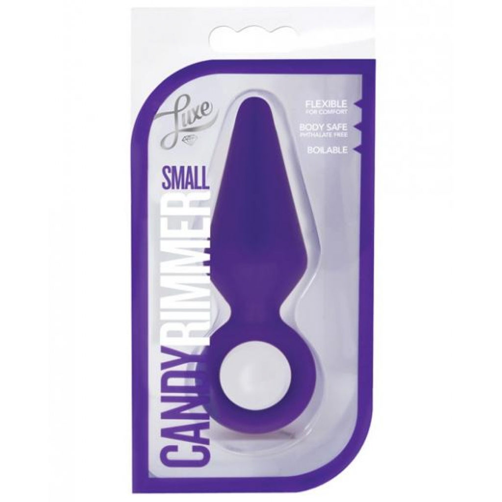 Candy Rimmer Small Butt Plug - Purple