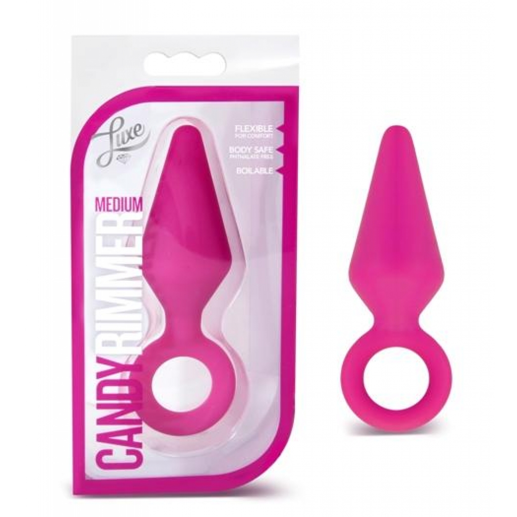 Candy Rimmer Medium Butt Plug - Fuchsia Pink