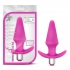 Luxe Dual Function Fuchsia Pink Plug - Medium