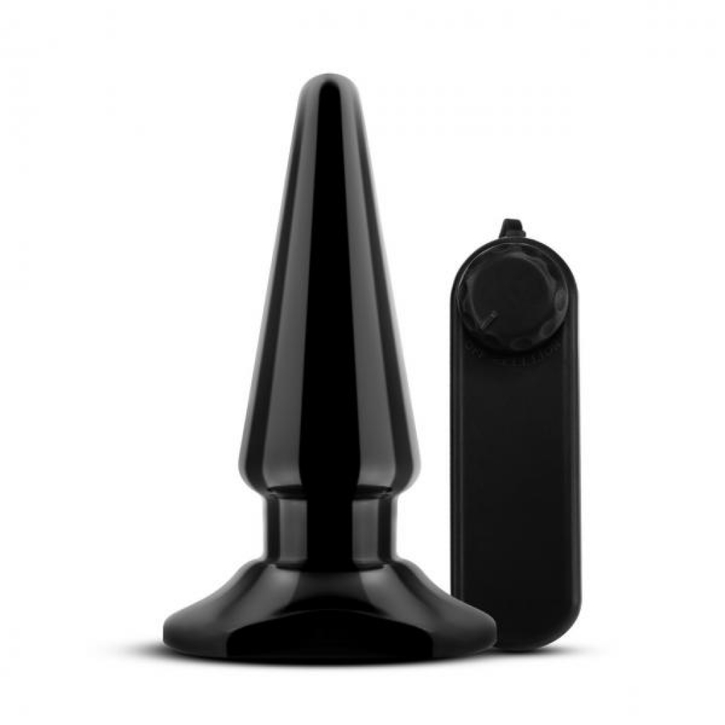 Anal Adventures Basic Vibrating Anal Pleaser - Black