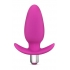 Luxe Little Thumper Vibrating Butt Plug - Fuchsia Pink