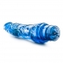 B Yours Vibe 7 Vibrating Dildo - Blue