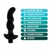 Anal Adventures Platinum Silicone Vibrating Prostate Massager 03 - Black