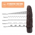 Dr. Skin Silicone Dr. Robert 7-Inch Vibrating Dildo - Brown