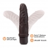 Dr. Skin Silicone Dr. Robert 7-Inch Vibrating Dildo - Brown