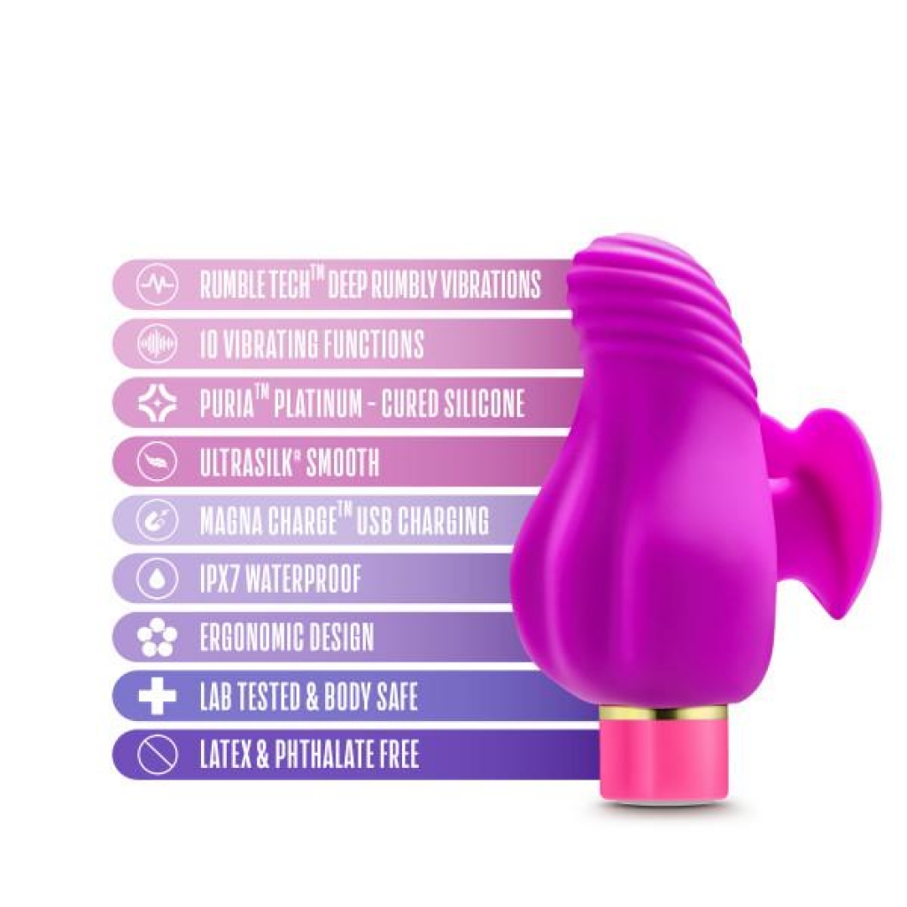 Aria Erotic AF Plum - Finger Vibrator