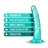 B Yours Plus Lust N Thrust Dildo in Teal