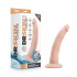 Dr. Skin Glide 7.5 Self-Lubricating Dildo - Vanilla