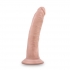 Dr. Skin Glide 7.5 Self-Lubricating Dildo - Vanilla