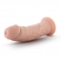 Dr. Skin 8 Inches Cock with Suction Cup - Vanilla Beige