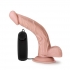 Dr. Skin Dr. Sean 8 Inches Vibrating Cock - Suction Cup Beige