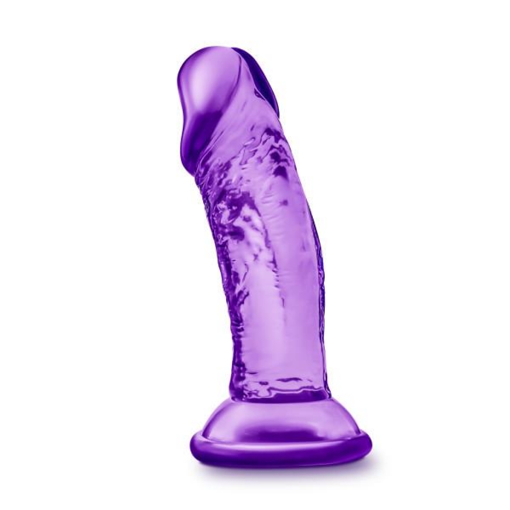 Sweet N Small 4-Inch Dildo with Suction Cup - Purple