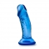 B Yours Sweet N’ Small 4-inch Dildo with Suction Cup - Blue