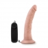 Dr. Dave 7 inches Vibrating Cock, Suction Cup - Beige