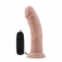 Dr. Joe 8 inches Vibrating Cock with Suction Cup - Beige