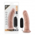 Dr. Joe 8 inches Vibrating Cock with Suction Cup - Beige