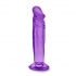 B Yours Sweet N Small 6 Inch Dildo with Suction Cup - Purple