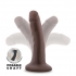 Dr. Skin Plus 5in Poseable Dildo - Chocolate