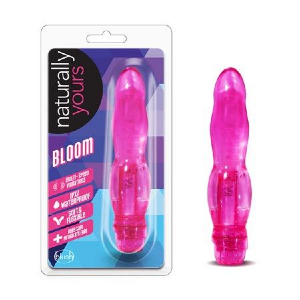 Naturally Yours Bloom Vibrator Pink