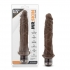 Mr. Skin Vibe 9.75 inches - Chocolate Brown Realistic Vibrator