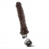 Mr. Skin Vibe 9.75 inches - Chocolate Brown Realistic Vibrator